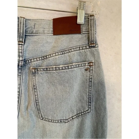 Madewell The Perfect Vintage Jeans Light Blue Wash Size 26p Petite - Picture 7 of 9